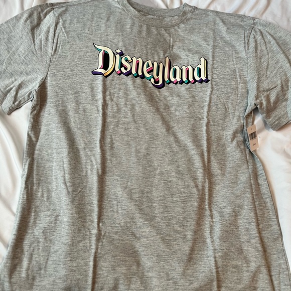 disneyland Tops - Disneyland Gray Women's Short Sleeve Tee